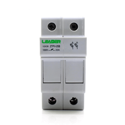 Separator modular fuzibile fotovoltaice 10×38, 2p, 32A, SolarTech